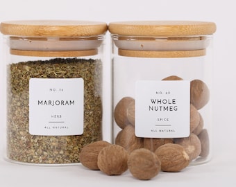 Custom-Made Personalisation Available - Herb and Spice Selections