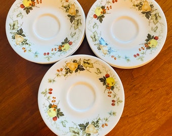 Royal Doulton MIRAMONT Saucers Set/3