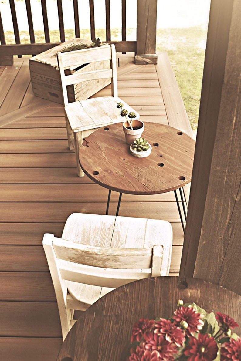 Patio Garden Flower Plant Planter Table Etsy