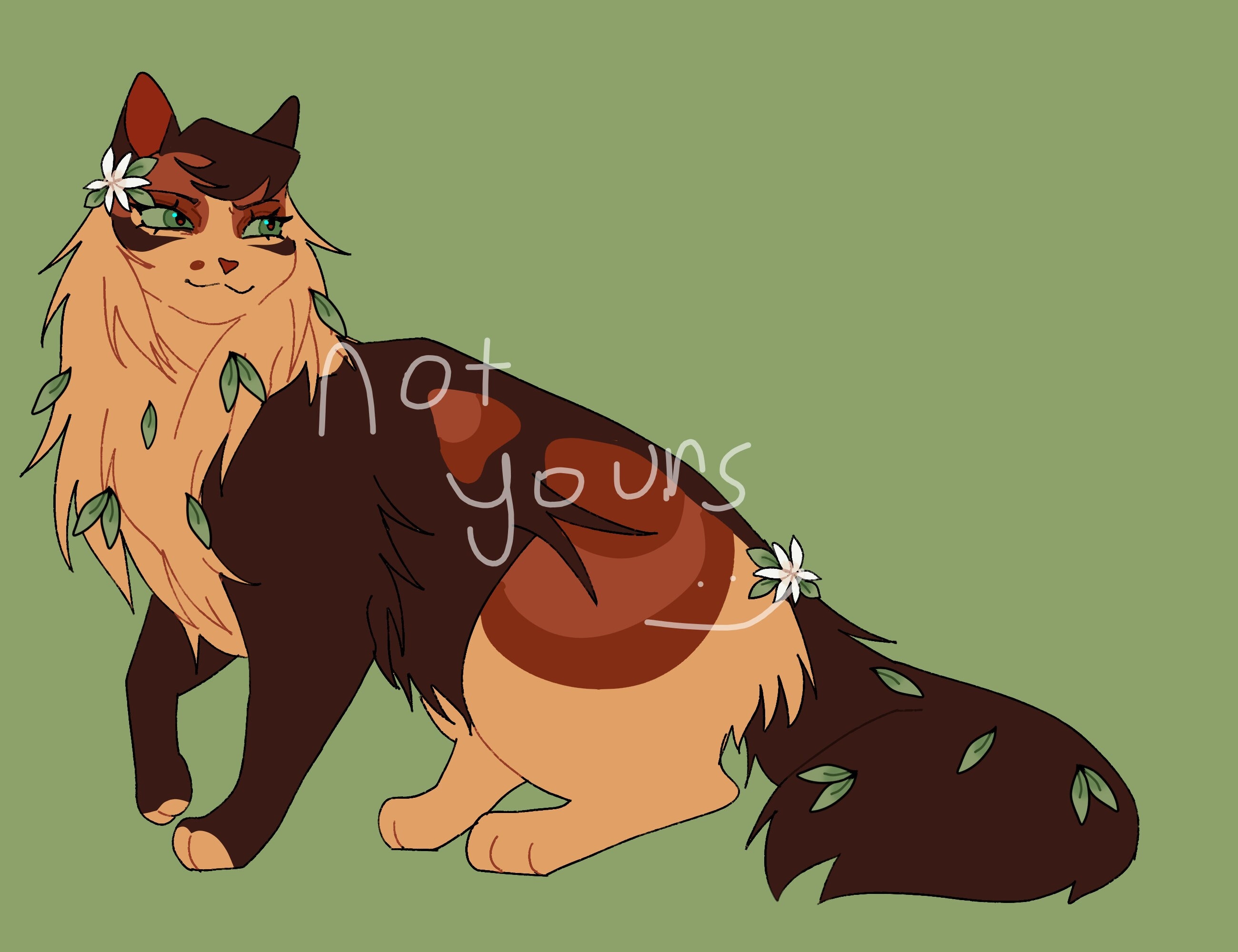 Custom Warrior cat/ feline design