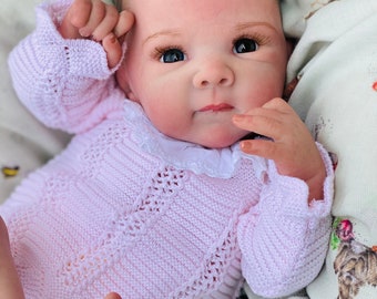 Reborn baby girl Bettie by Vahni Gowing custom order