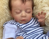 Reborn Baby Boy Jude Auer by Vahni Gowing Rooted Hair CUSTOM ORDER