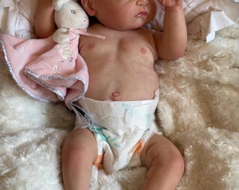 Bebé reborn Seren de Vahni Gowing, lista para usar.
