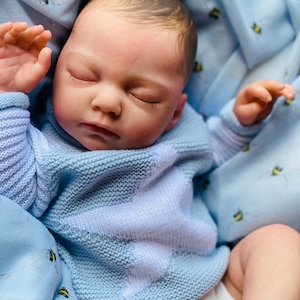 Reborn baby boy Jamie by Vahni Gowing CUSTOM ORDER