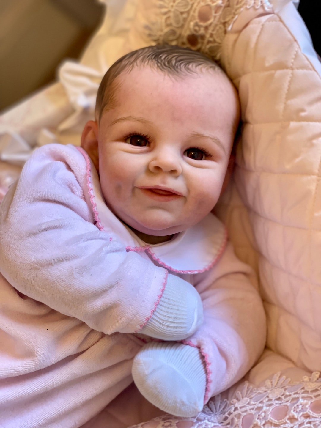 Reborn Cuddle Baby Girl by Vahni Gowing READY NOW SALE Etsy