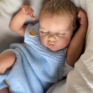 Reborn baby boy Twin B by Vahni Gowing CUSTOM ORDER