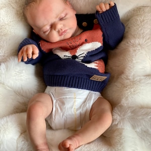 Reborn baby boy Paulin  by Vahni Gowing CUSTOM ORDER