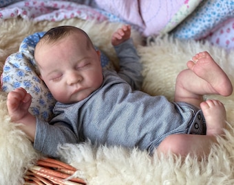 Reborn baby boy Levi by Vahni Gowing CUSTOM ORDER