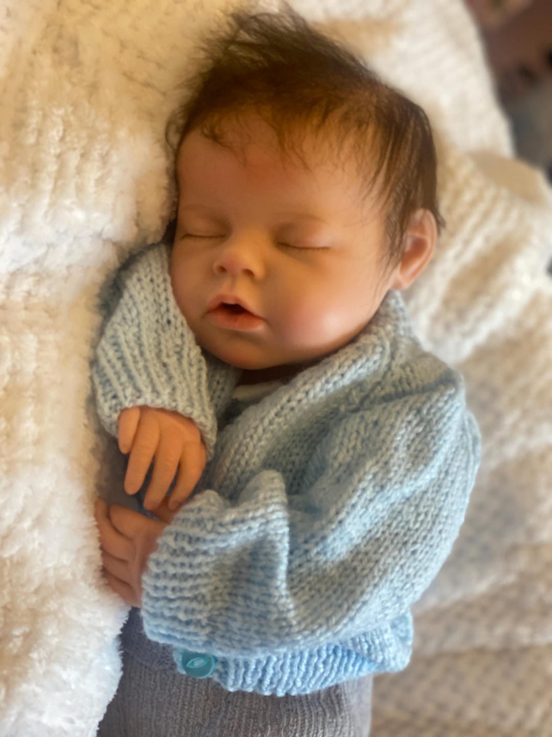 Reborn Baby Full Body Silicone Boy Drink and Wet by Vahni Gowing Custom ...