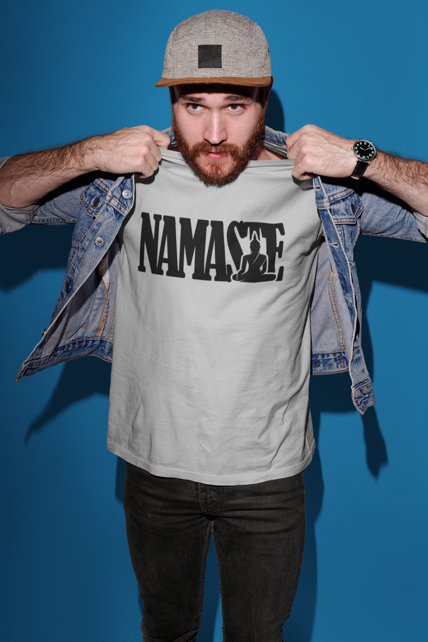 Image of Yoga Gifts, Shirt, Sustainable Clothing, Gifts For Him, Eco Friendly, Vegan Boyfriend Gift, Boyfriend