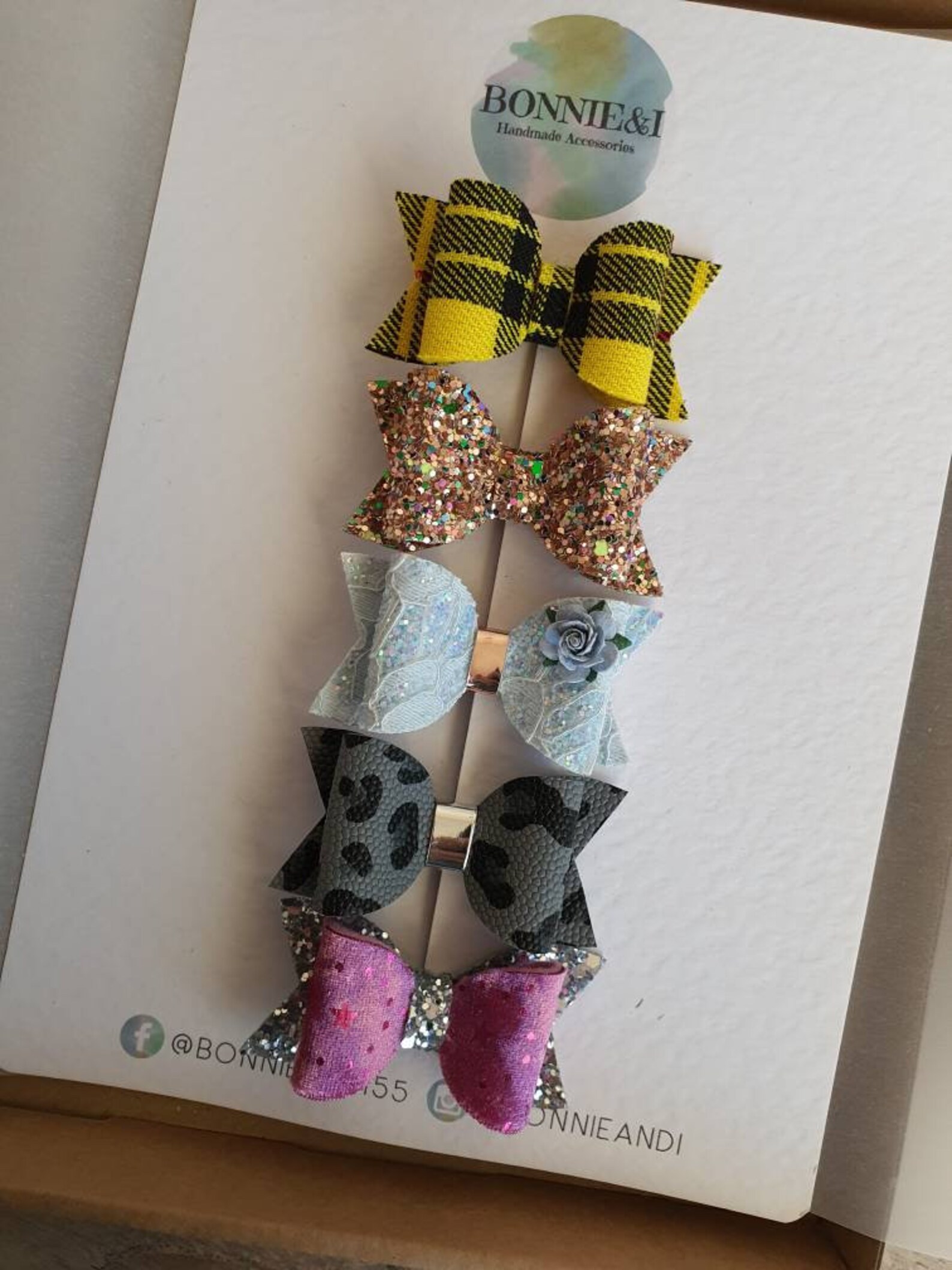 Surprise hair bow box girls accessories bows Etsy