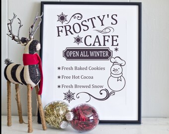Cafe Silhouette Etsy Au