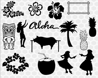 Download Hawaiian clip art | Etsy