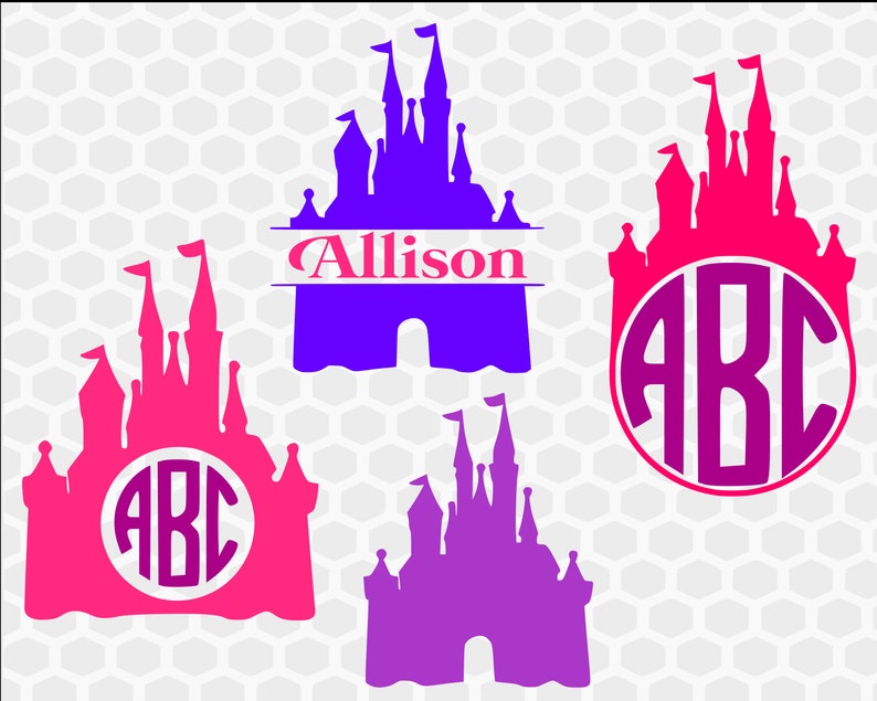 Free Free 141 Disney Castle Monogram Svg Free SVG PNG EPS DXF File