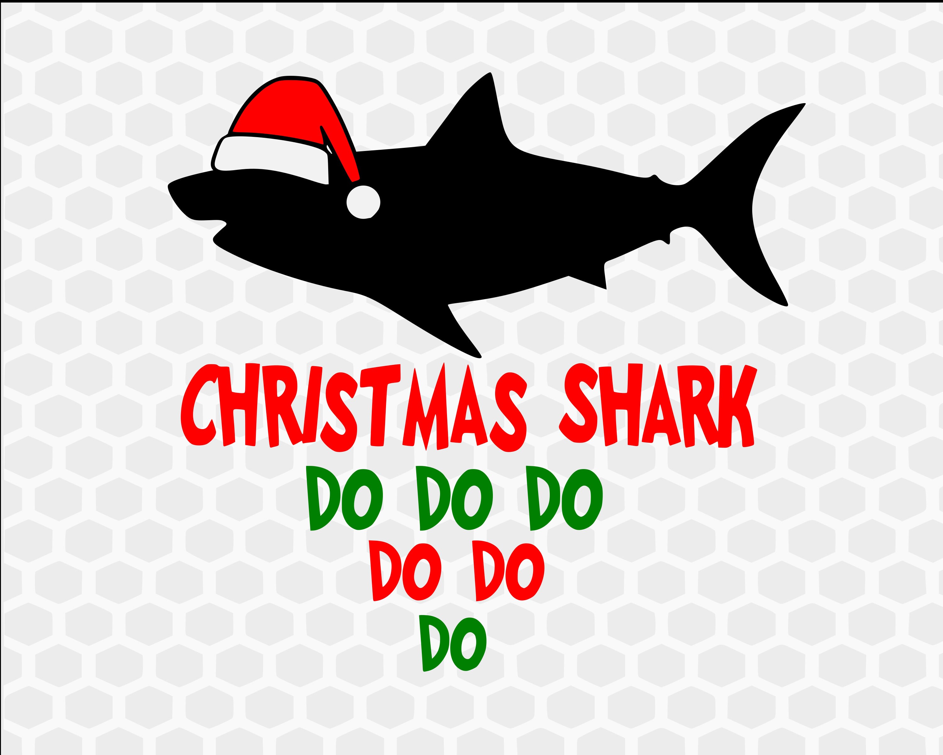 Download Free Christmas Shark Svg Christmas Svg For Kids Family Christmas Etsy SVG DXF Cut File