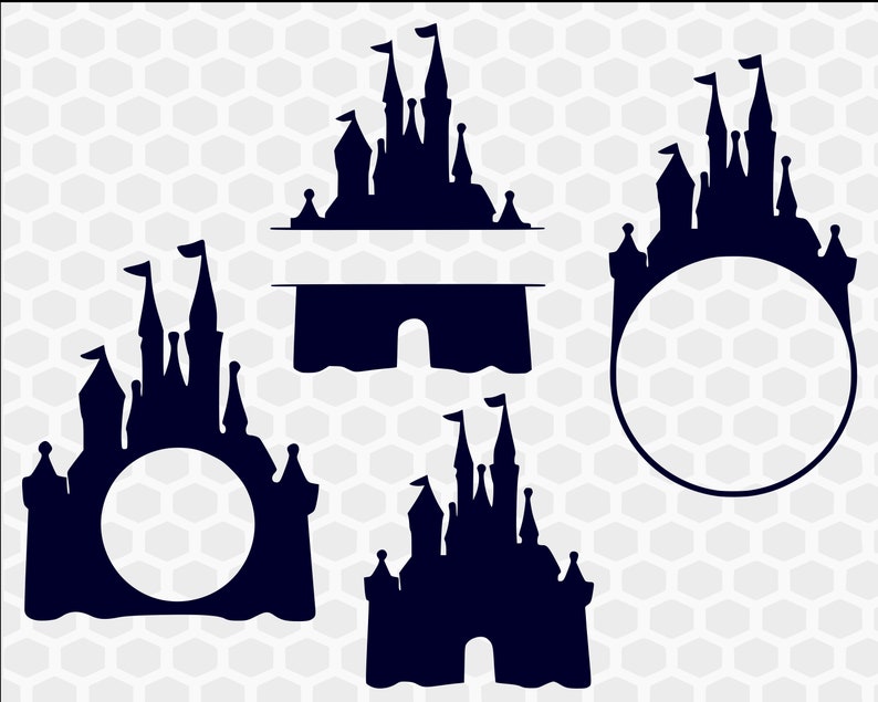 Free Free 80 Monogram Disney Castle Svg SVG PNG EPS DXF File