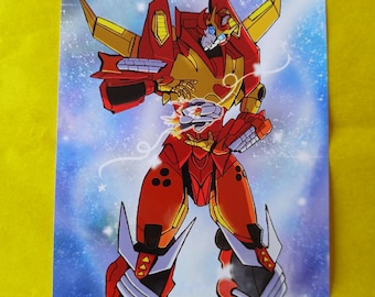 Rodimus small print!