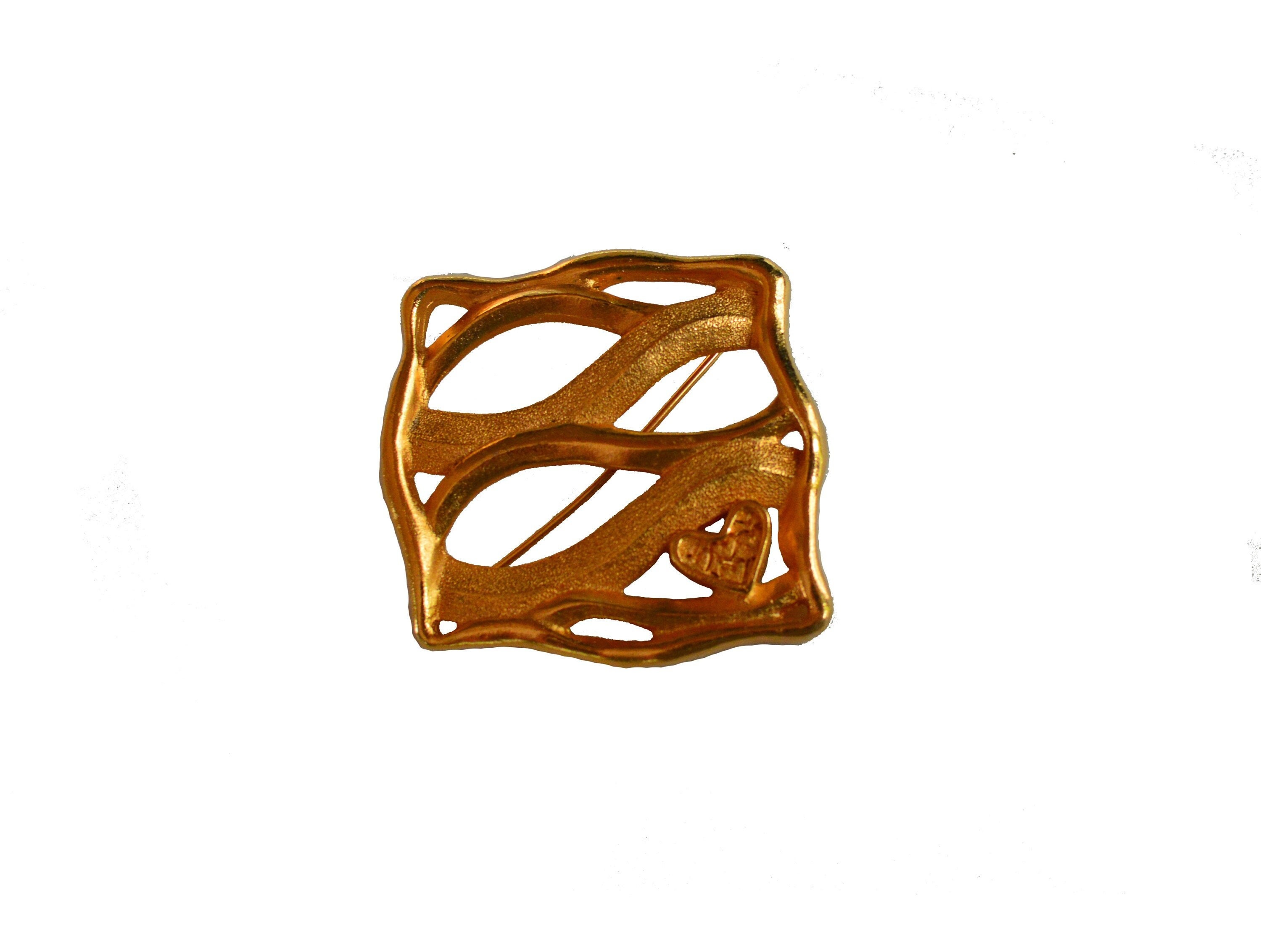 Pin & brooche Lanvin Gold in Metal - 29913989