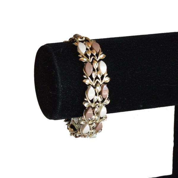 Vintage Coro Floral Link Bracelet