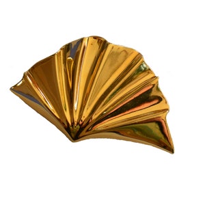 Vintage Monet Fächer Brosche