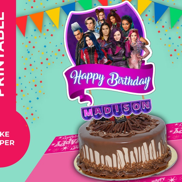 Descendants Cake - Etsy