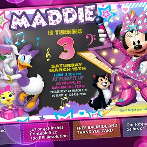Minnie Mouse Banner Imprimible con texto FELIZ CUMPLE, Descarga Inmediata,  Decoración de cumpleaños de Minnie, Fiesta Minnie digital -  México