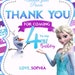 Frozen 2 Birthday Invitation, Girl Birthday Invitation,purple, Digital ...