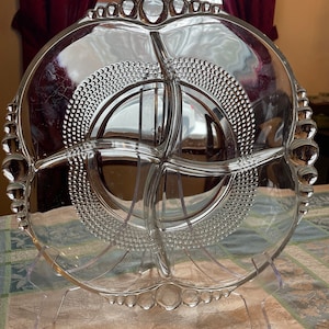 Duncan Miller “teardrop” divided 12” bowl