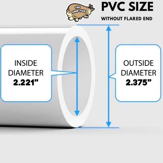 Sand Flea Surf Fishing Rod Holder. Surf Spike Made From Impact and UV  Resistant PVC. 100% USA Made. 