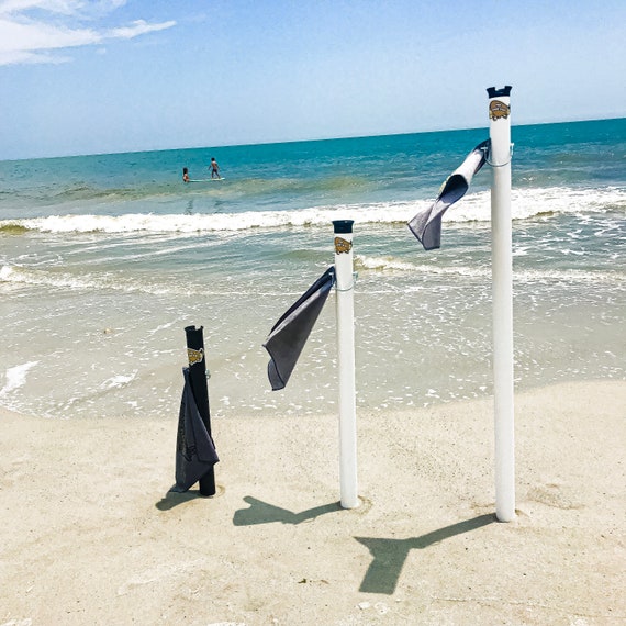 Sand Flea Surf Fishing Rod Holder With Microfiber Bait Towel and Adjustable  Pin. Made From Impact and UV Resistant PVC. 100% USA Made. -  Singapore