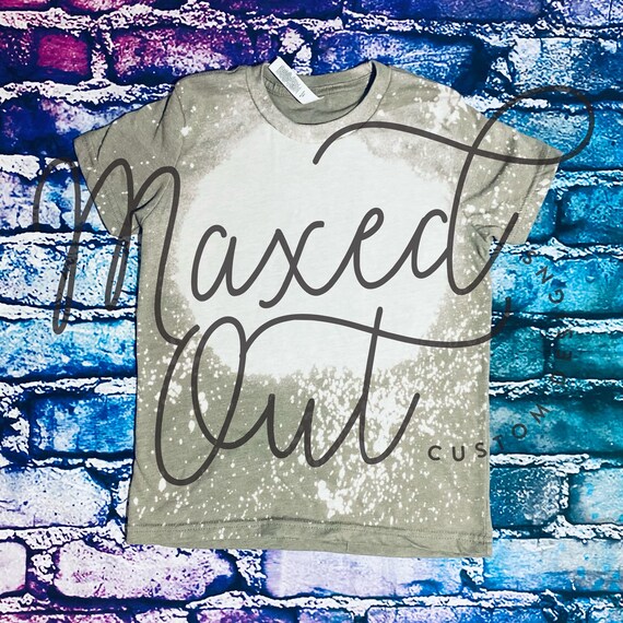 bella canvas bleached shirts