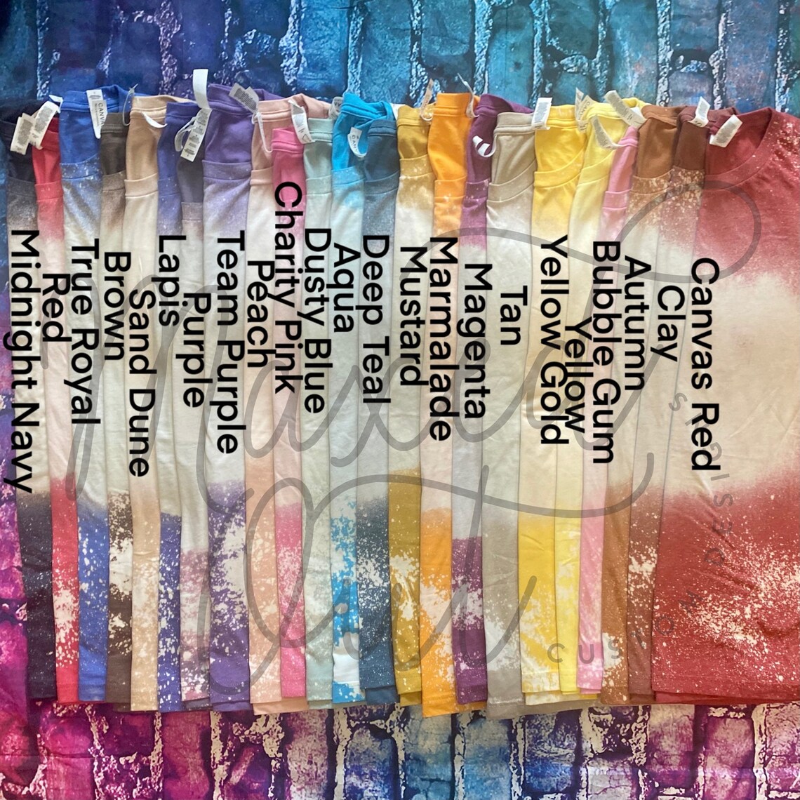 Bleached Sublimation Bella Canvas 3001CVC Part 1/2 Heather Etsy