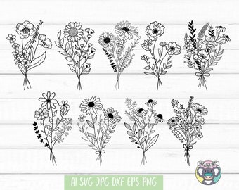 Free Free 284 Vector Flower Bouquet Svg SVG PNG EPS DXF File
