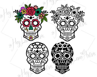 Dia De Los Muertos Svg Etsy
