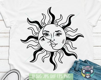 Moon Face Svg Etsy Moon Face Svg Etsy