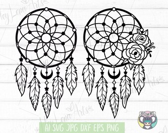 Dream Catcher Svg Etsy
