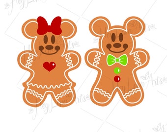 Gingerbread Svg Etsy