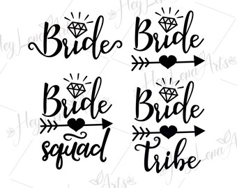 Bride Tribe Svg Etsy