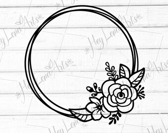 Download Floral Swag Svg Etsy