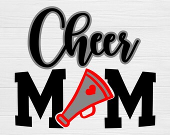 Cheer Mom Svg Etsy