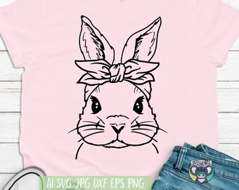 Download Bunny With Glasses Etsy