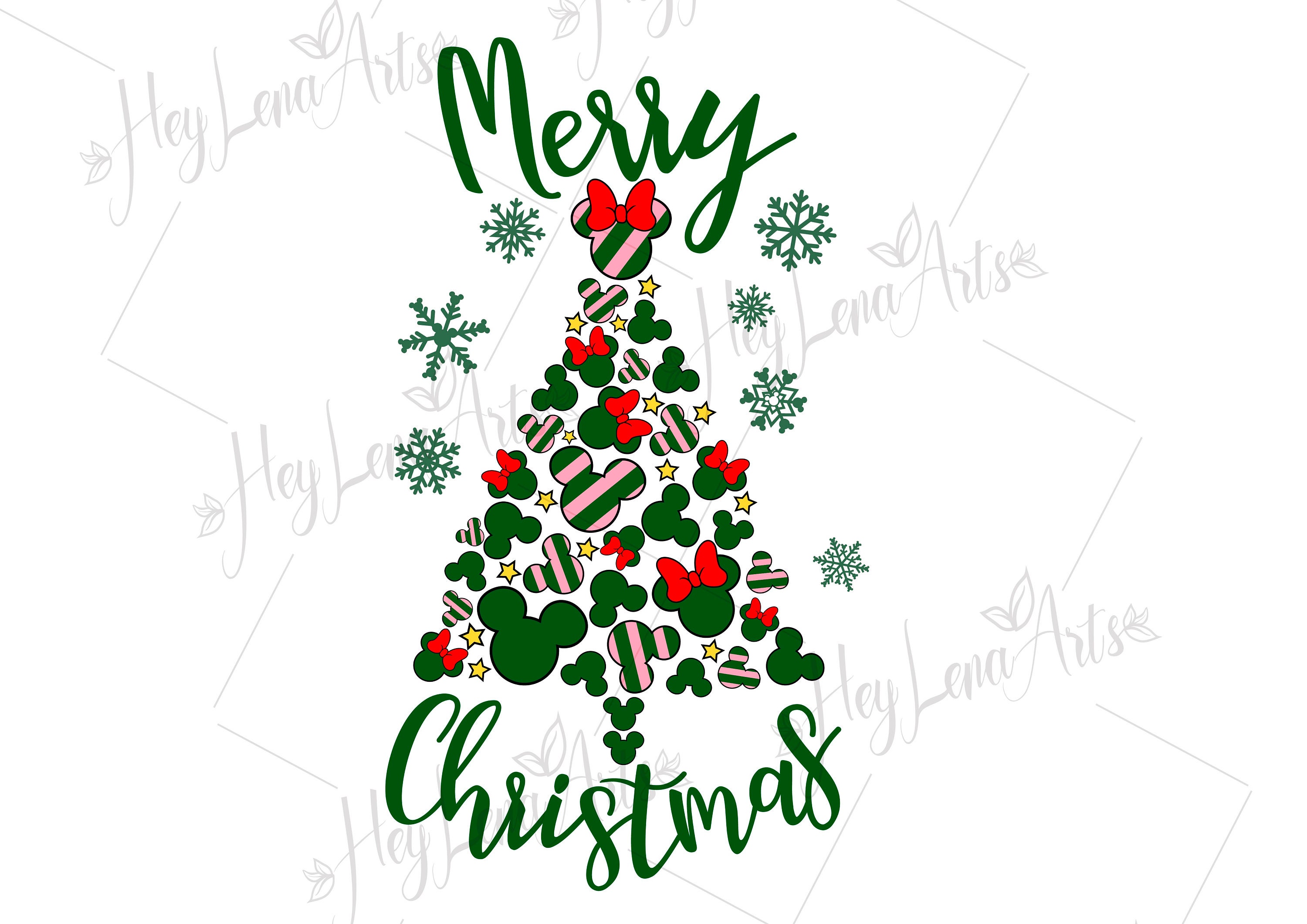 Download Christmas SVG Mickey svg Christmas Tree svg Svg Files for ...