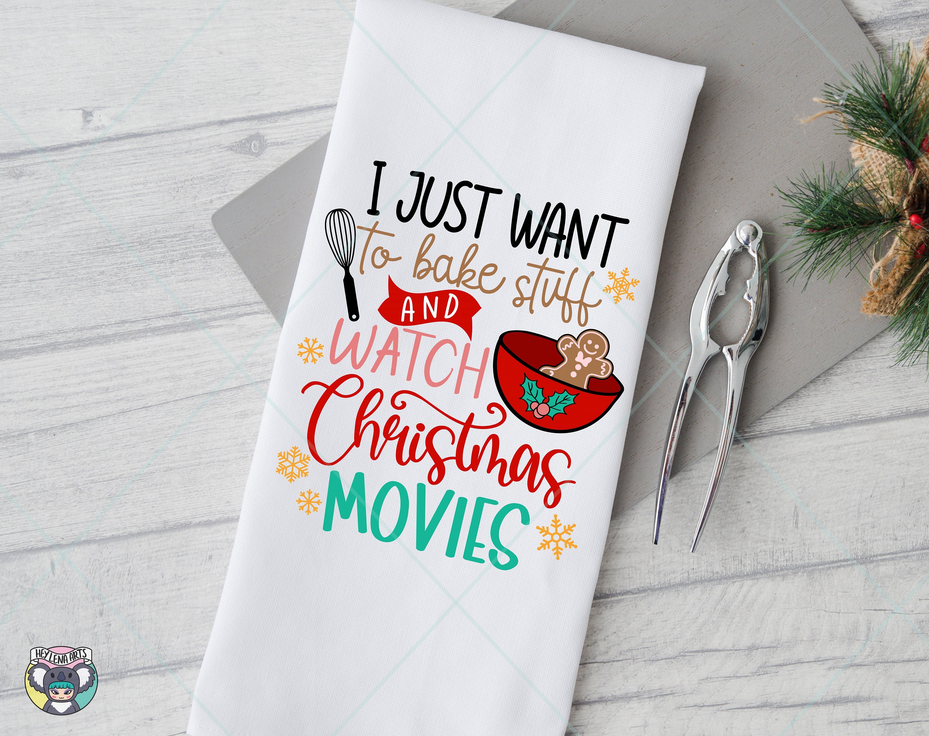 Christmas Kitchen Towels Svg Bundle Christmas Svg Bundle Etsy