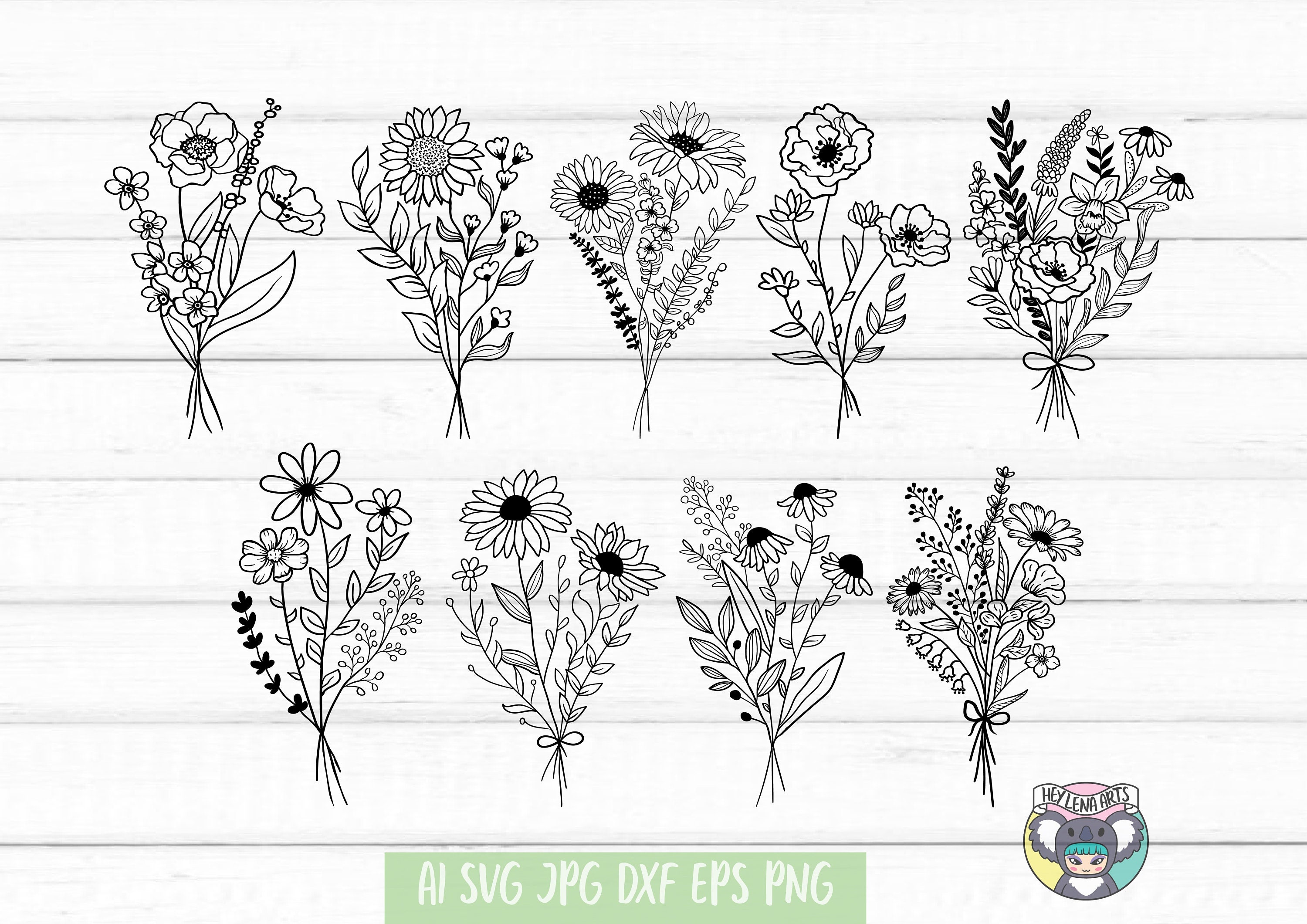 SVG Bundle, Flower Shop svg, Flower svg, Rose svg, Vintage Truck svg, –  Quail and Co. Designs