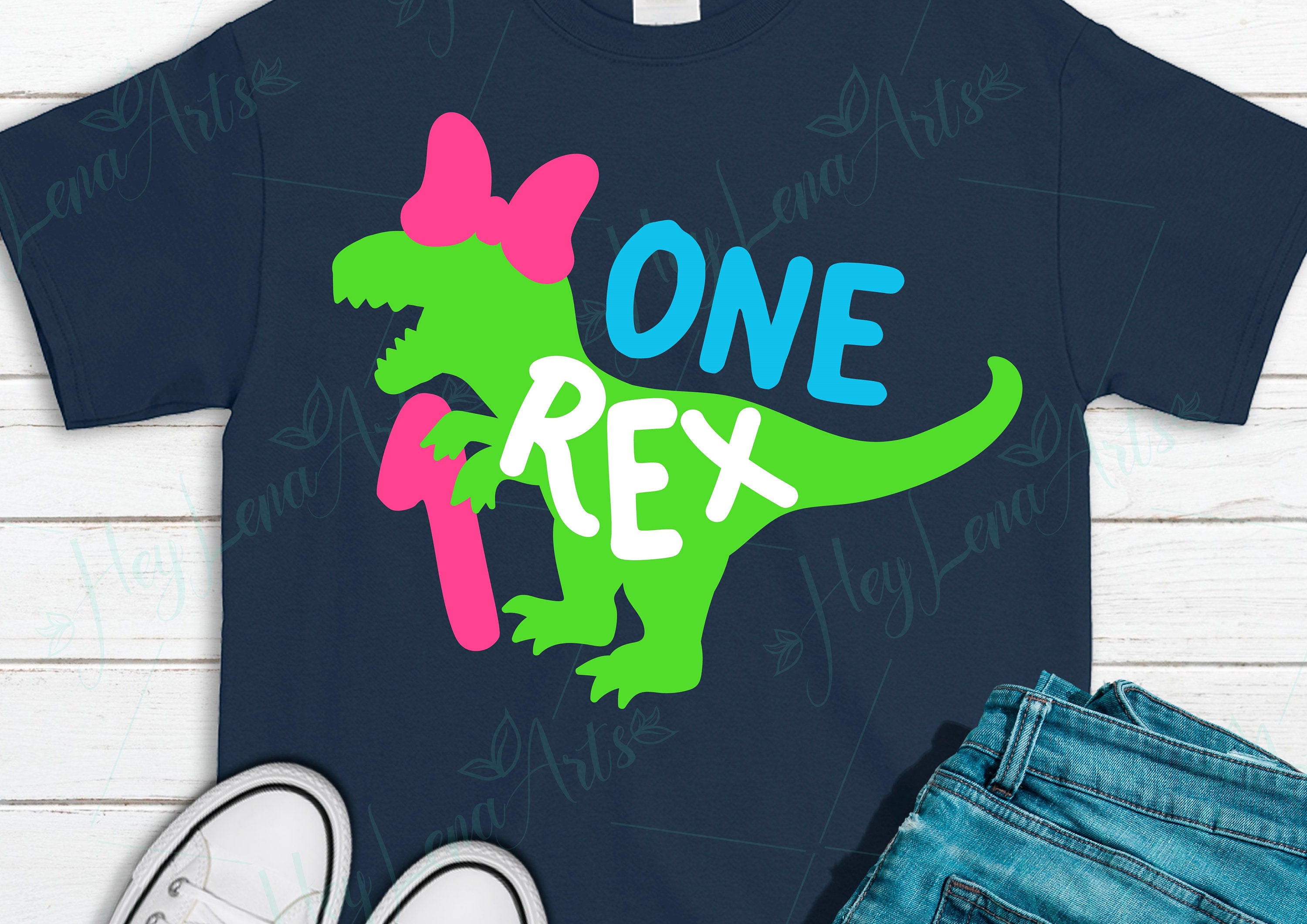 Download One Rex Svg 1st Birthday svg T-Rex svg Birthday Girl svg | Etsy