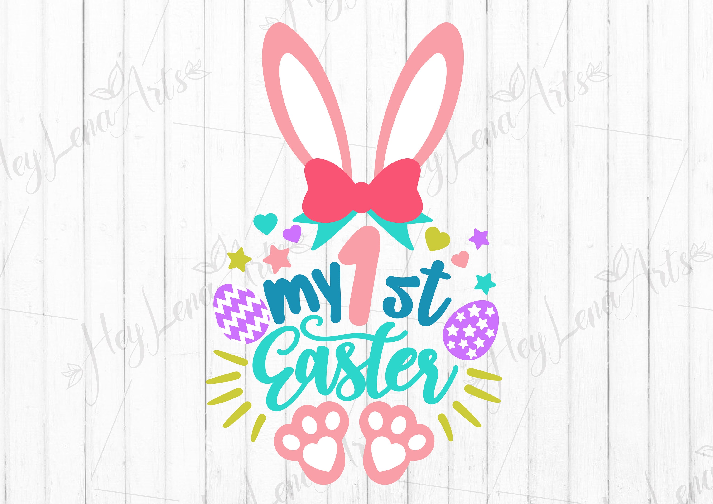 Easter SVG My 1st Easter svg First Easter svg Bunny svg Etsy