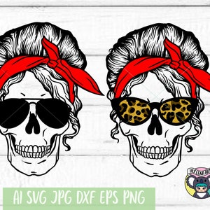 Halloween svg, Skull SVG, Mom svg, Skull shirt svg, Svg Files For Cricut, cut file, Silhouette, svg files for cricut, dxf files for laser
