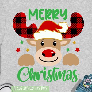 Weihnachten SVG, Weihnachten Rentier svg, Weihnachtsmann svg, Weihnachtslichter svg, svg-Dateien für Cricut, cut Datei, dxf-Dateien für Laser, png eps