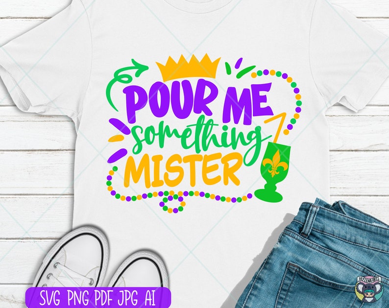 Mardi Gras SVG Bundle: Louisiana, New Orleans Designs (Digital Files) image 6