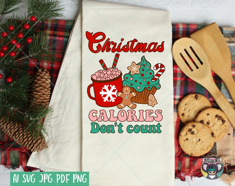 Christmas Kitchen Towels Svg Bundle Christmas Svg Bundle Etsy